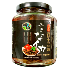 啃唄 海鮮小卷干貝XO醬, 特選等級, 極品調味料, 350g, 1罐