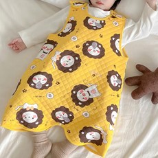 愛北鼻 背心式防踢被 可愛卡通造型 舒適透氣