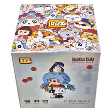 LoZ 黑白小丑積木, 黑白小丑, 1盒