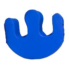 FUZIKON MEDICAL EQUIPMENT 富士康 山形翻身枕 海綿PU皮 助力老人或行動不便者翻身輔助, 40 x 48 x 13cm, 藍色