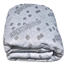 石墨烯羽絲絨被 100%聚酯纖維, 灰色