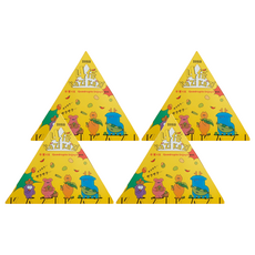 DoGa 杜甲 KaZi KaZi 辛饗 Set, 香酥豌豆 + 花生麻麻 + 花生嗆嗆 + 香酥蠶豆, 4盒