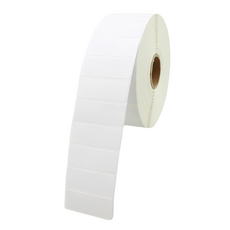 神崎家居 銅版紙標籤貼紙 40x15mm 3000張/卷, 白色, 40mm