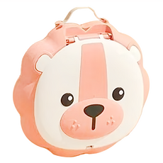 LILIKOKO 哩哩摳摳 兒童旋轉獅子馬桶, 承重70KG, 可調高度, 粉色