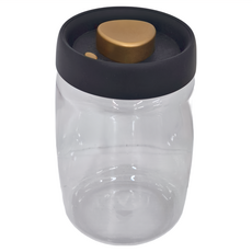 卡特屋 咖啡真空密封罐 大 1200ml 可堆疊 約450g 豆子, 1個