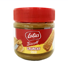 Lotus 比利時蓮花薄脆餅抹醬 滑順口感 經典餅乾風味 素食可用, 190g, 1罐