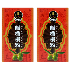 MR.JOHNSON 強森先生 鹹橄欖粉, 無添加人工色素、香料，添加橄欖，生津解渴, 80g, 2盒