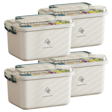 雙層大容量醫藥箱 大號, 4個