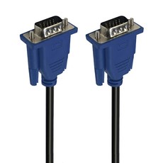 UniSync VGA轉VGA公對公高穩定高畫質影像轉接線 1.2m, 單一商品, 1條