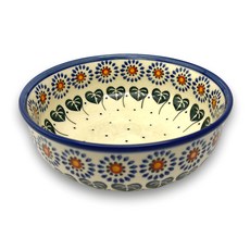Wiza 波蘭陶 扶桑荷系列 大碗 17 x 17 x 6.5cm, 扶桑荷 多色, 1個