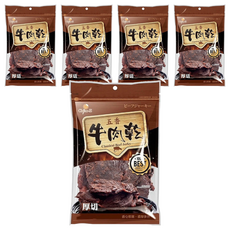 Chiao-E 巧益 五香牛肉乾, 70g, 5包