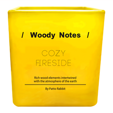 百特兔寶 樸石香氛蠟燭-柴燒壁爐/8*8*8h c, 200g, 1個