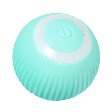 自動引力滾動逗貓玩具球 智能款 藍色 寵物玩具, 1個, ZF4595