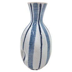 佐和陶瓷 藍濃十草德利,陶瓷杯適用, 1個