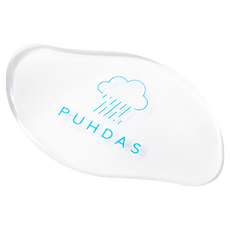 PUHDAS 去角質磨腳器, 玻璃材質, 小巧尺寸, 高便攜性, 安全足部去角質, 1個