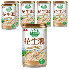 TAISUN 泰山 自然就好花生湯, 6個, 330g
