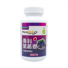 VEGLIGHT 素天堂 Kemin葉黃素咀嚼錠 藍莓口味, 60顆, 1罐