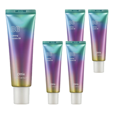 Ottie 極光柔焦遮瑕BB霜, 明亮持久, 遮蓋力強, 50ml, 5條
