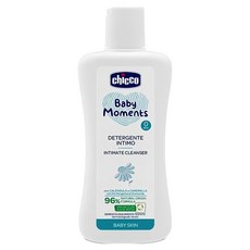 Chicco 寶貝嬰兒植萃私密清潔露, 96% 天然成分, 200ml, 1瓶