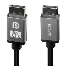 INTOPIC 廣鼎 DisplayPort 1.4版8k影音傳輸線 原生支援8K 60Hz HDR高動態範圍 最高支援240Hz刷新率, 1.5m, 1個
