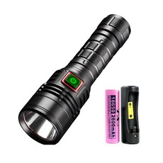 TX Tanox 特林 SST40 LED固定焦距強亮手電筒, 支援USB Type C充電, 四檔光源, 1個