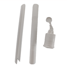 A Plastic Project 吸吸管，食品級PP/BPA FREE，長24cm，管徑12mm/9mm, 1條