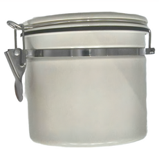 FANCY LIFE 咖啡豆密封罐 1.2L 白色, 1個