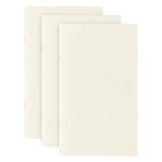 MD PAPER PRODUCTS Notebook 輕量版筆記本 B6, 3本, 方格