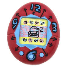 BANDAI CreerBeaute Tamagocti 唇頰膏 Magenta電子寵物造型, 水蜜桃粉紅, 1個