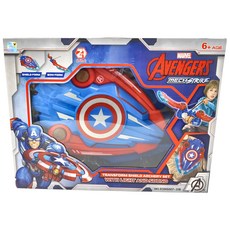 KingSport 美國隊長聲光變形弓箭 2合1 盾牌/弓箭型態, EOMS007-31B, 1盒