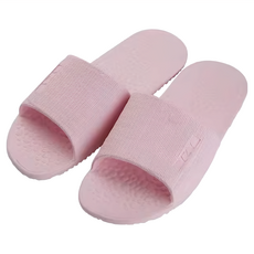 摺疊拖鞋, S, 粉色