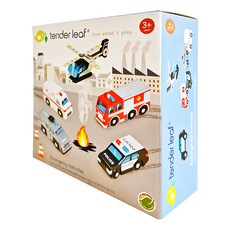 tender leaf Toys 即刻救援車隊, TL8662, 1組