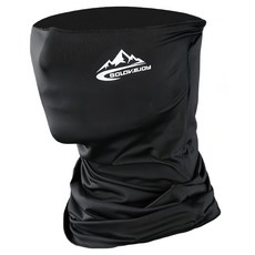 S-SportPlus+冰絲面罩XTJ23防塵濾片 黑色 運動防曬透氣掛耳式, 1個, 24 x 48cm