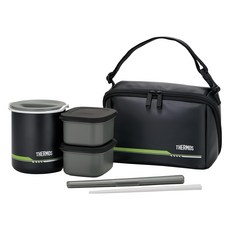 THERMOS 膳魔師 不鏽鋼保溫便當盒組 DBQ-502, 1組, 混和顏色