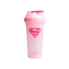 SmartShake Lite搖搖杯 DC正式授權 篩粉網 食品級304不鏽鋼 100%防漏設計 BPA Free, DC 女超人, 800ml, 1個