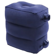 充氣腳踏墊按壓款, 藏青色, 如圖示