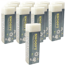 PEANUTS 史努比 SNOOPY小日子 黏屑型橡擦, 灰藍色, 12個