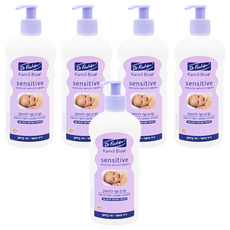 Dr.Fischer 費雪博士 敏感寶貝專用型乳液, 質地好吸收 清爽不黏膩 圓弧鋸齒狀瓶身, 500ml, 5瓶