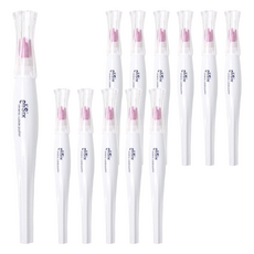 eliSix 指緣保養修護棒 白色 Set, 12支