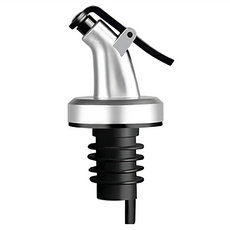 按壓型防塵蓋瓶塞, 矽膠PP塑料材質, 尺寸約8.5*3.5CM, 2枚入, 黑色 + 銀色, 6包