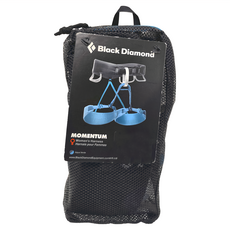 Black Diamond W Momentum 女款安全吊帶 Aqua 攀登器材, S, 水藍色