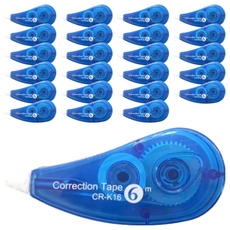 DADA 性價比修改膠帶 CR-K16 6M, 顏色隨機, 24個