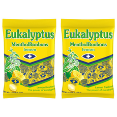 Mieszko美仕格 舒德尤加利潤喉糖 檸檬味, 150g, 2包