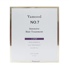 Vamood NO.7 三步驟密集修護髮膜 內含Plex Essence Silk Treatment Glow Oil, 26.5ml, 1組