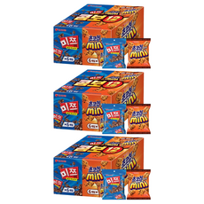 ORION 好麗友 巧克力餅乾 45g*6入 + MIZ迷你巧克力脆片 42g*6入, 3盒