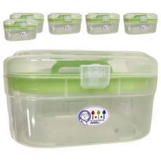 JUSKU 佳斯捷 大菠蘿收納箱, 顏色隨機, 6個