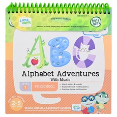 Leap Frog 跳跳蛙 Level 1 字母ABC 3D, Alphabet Adventures with Music, 美國教育專家設計主題式學習, Multi-color