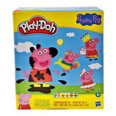 Hasbro 孩之寶 Play-Doh 培樂多 Peppa Pig 粉紅豬小妹變裝秀遊戲組, Multicolor, 1組, 283g