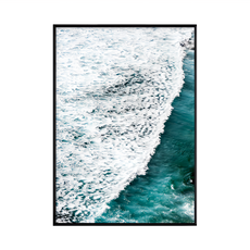 有框畫 潮汐, 黑色