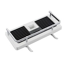 ROYALLIN 蘿林嚴選 淋浴花灑桿置物架 白色 29.4*11.7cm ABS材質, 1個